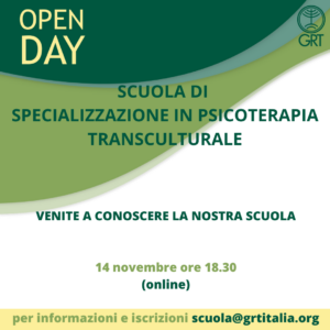 SCUOLA DI SPECIALIZZAZIONE IN PSICOTERAPIA TRANSCULTURALE